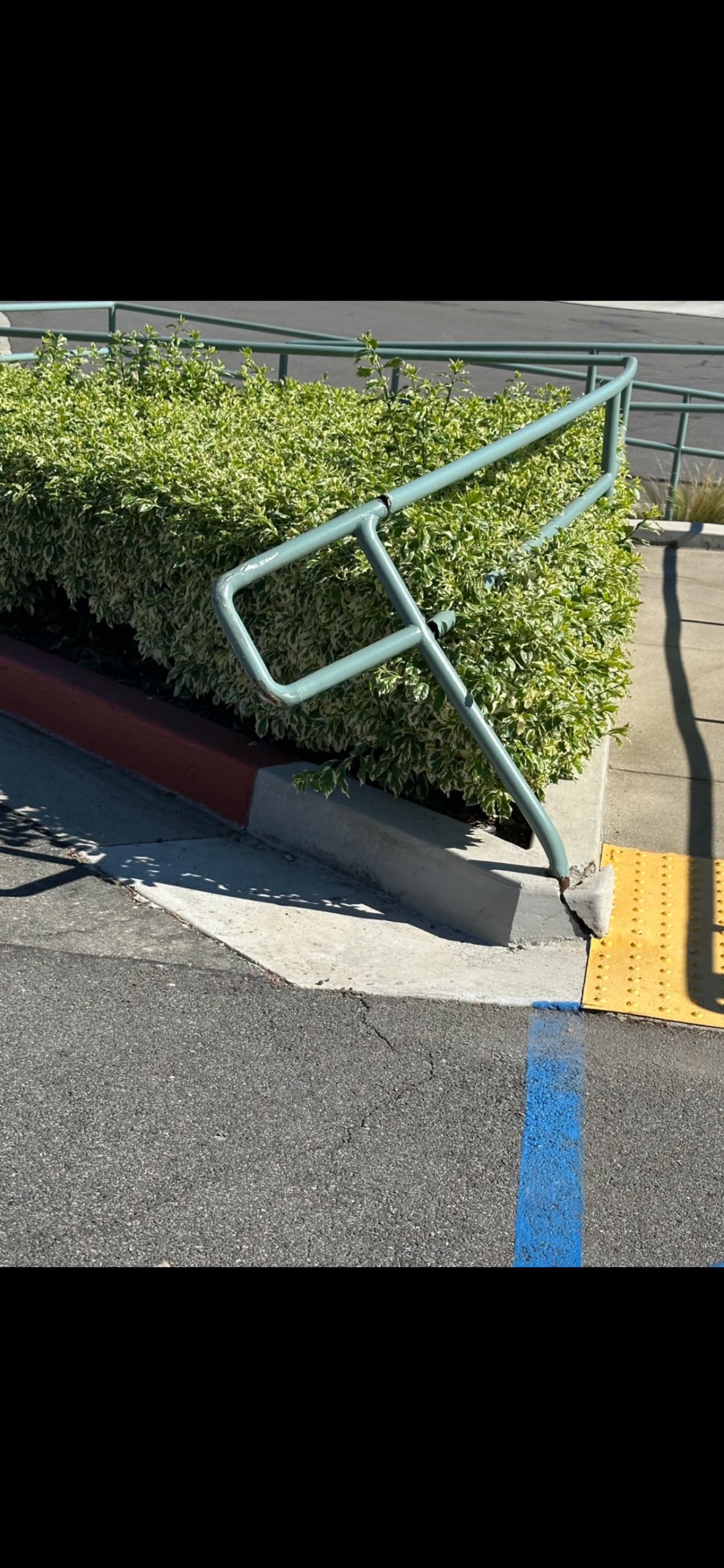 Before Hand Rail repair San Juan Capistrano